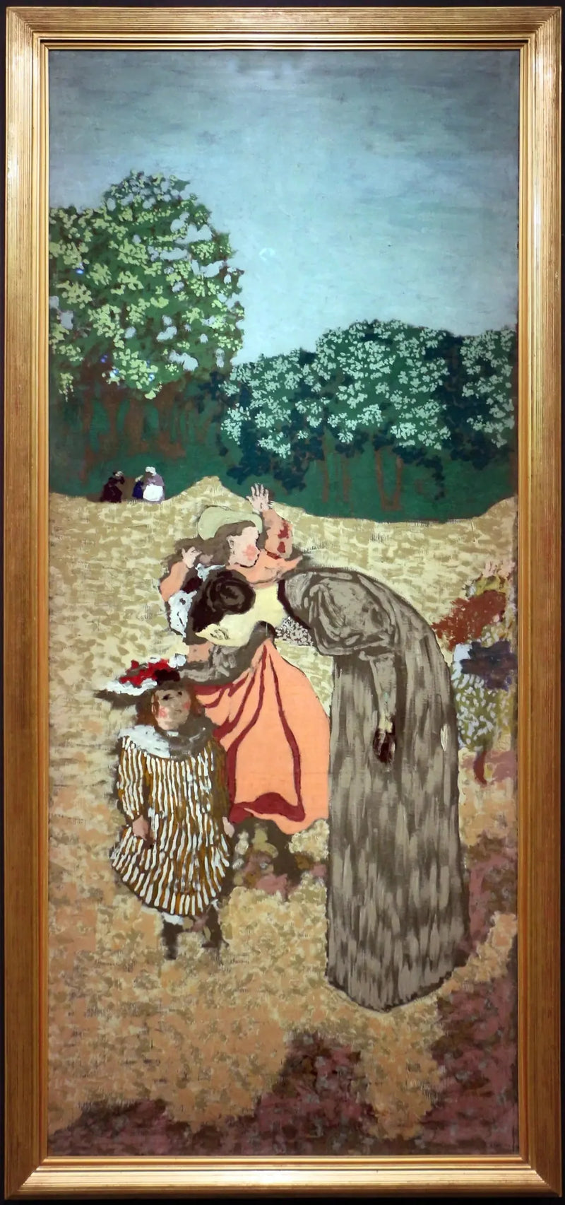 公園の庭園：尋問 - エドゥアール・ヴィユイヤール