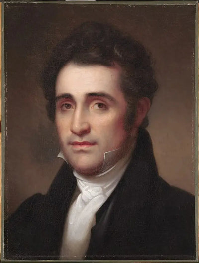 Jared Sparks (1789-1866) - Rembrandt Peale - Alpha Reproduction
