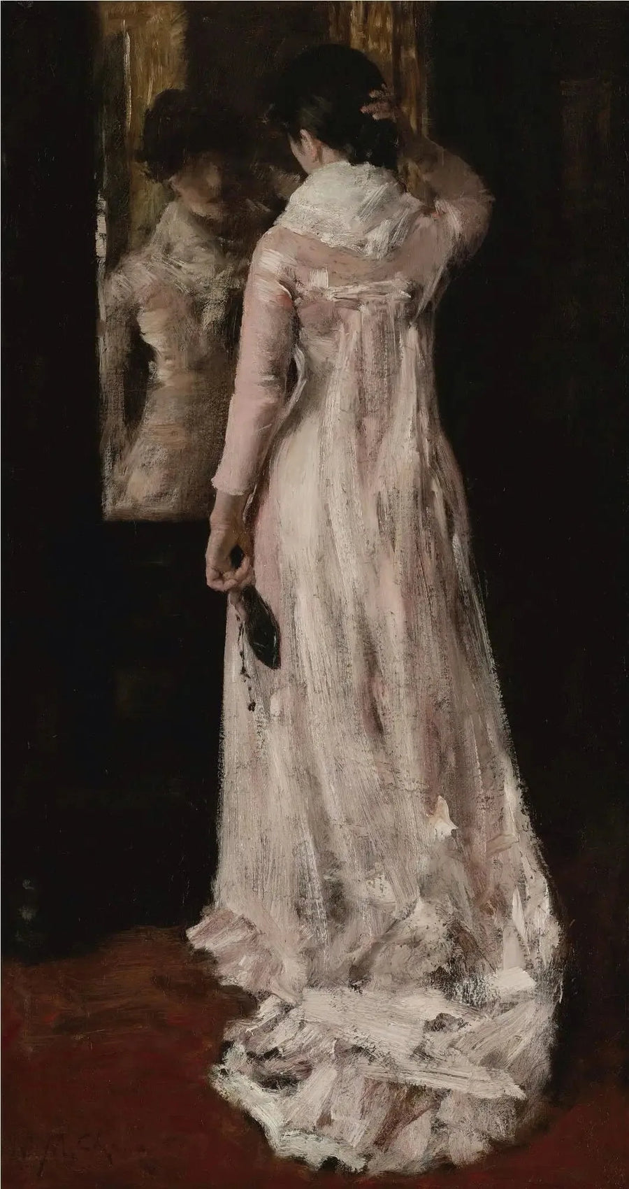私は今準備ができていると思います - ウィリアム・メリット・チェイス

Source:
Je pense que je suis prêt maintenant - William Merritt Chase