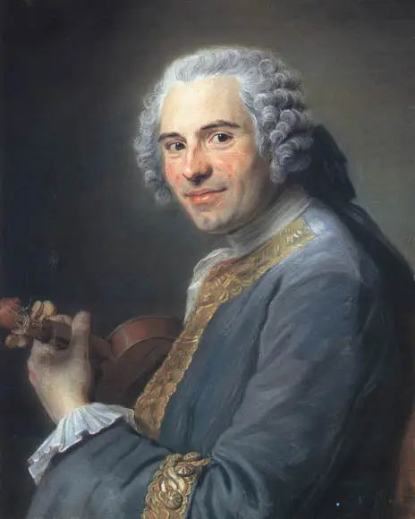 ジャン＝ジョセフ・カサネア・ド・モンドンヴィル（1711-1772）、フランスのヴァイオリニスト兼作曲家 - モーリス＝クエンティン・ド・ラ・トゥール