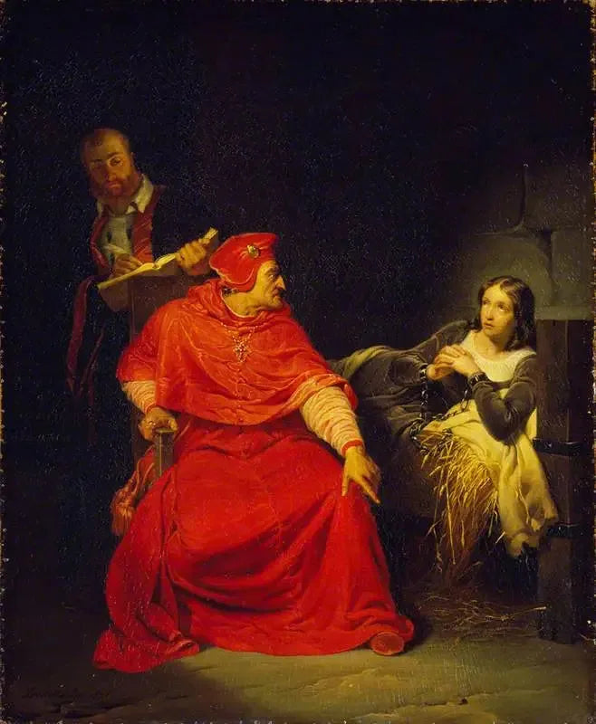 牢獄のジャンヌ・ダルク - ポール・デラロッシュ

Source:
Jeanne d'Arc en prison - Paul Delaroche