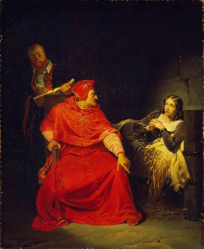 牢獄のジャンヌ・ダルク - ポール・デラロッシュ

Source:
Jeanne d'Arc en prison - Paul Delaroche