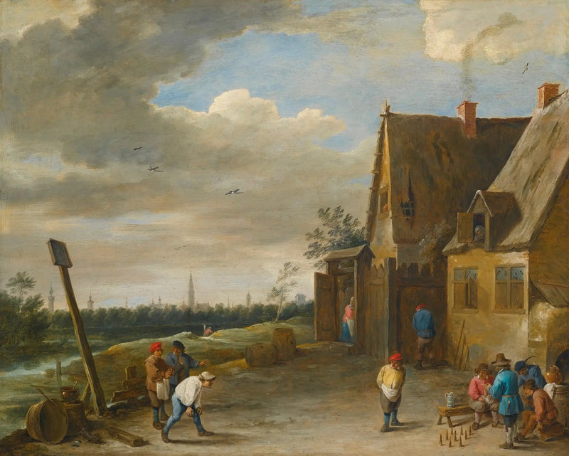 アントワープの眺めが見えるビリヤードセット - デイヴィッド・テニエール・ル・ジュヌ

Source:
Jeu de quilles avec vue sur Anvers - David Teniers le Jeune