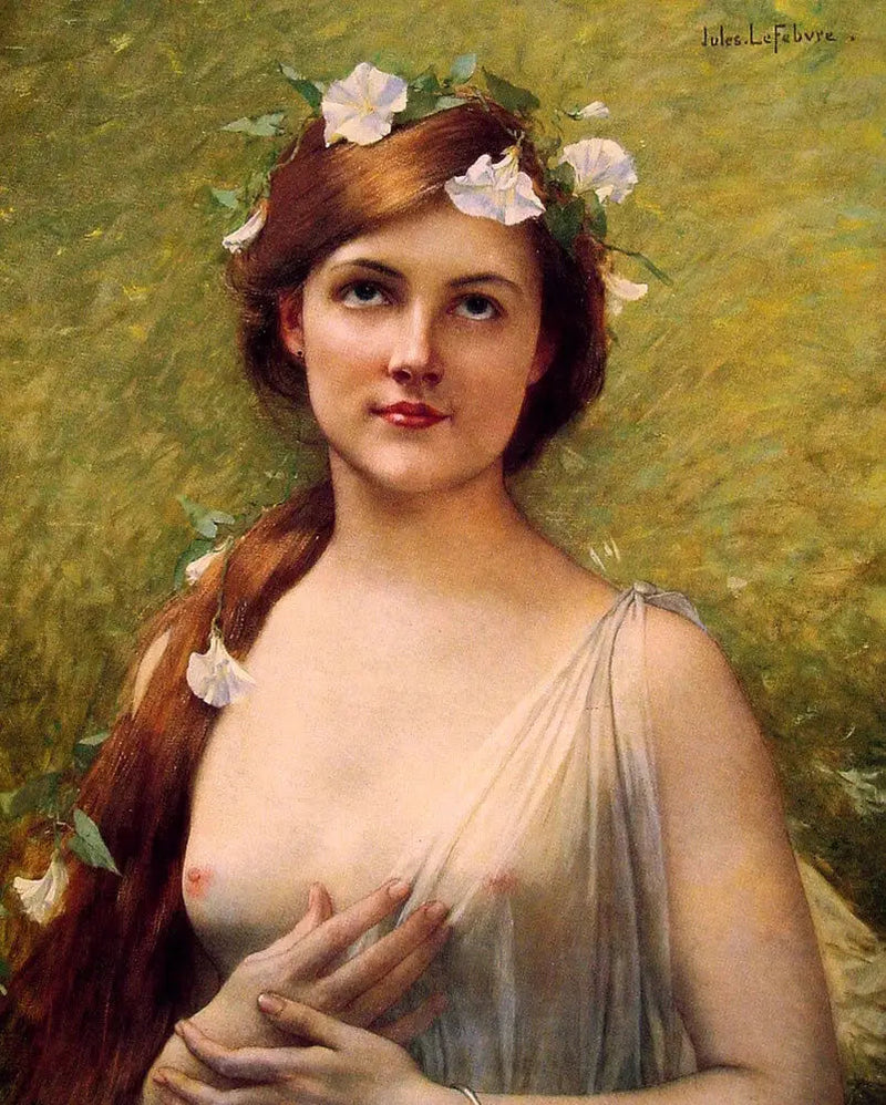 若い女性と花、髪の中 - ジュール・ルフェーブル

Source:
Jeune Dame aux fleurs dans ses cheveux - Jules Lefebvre