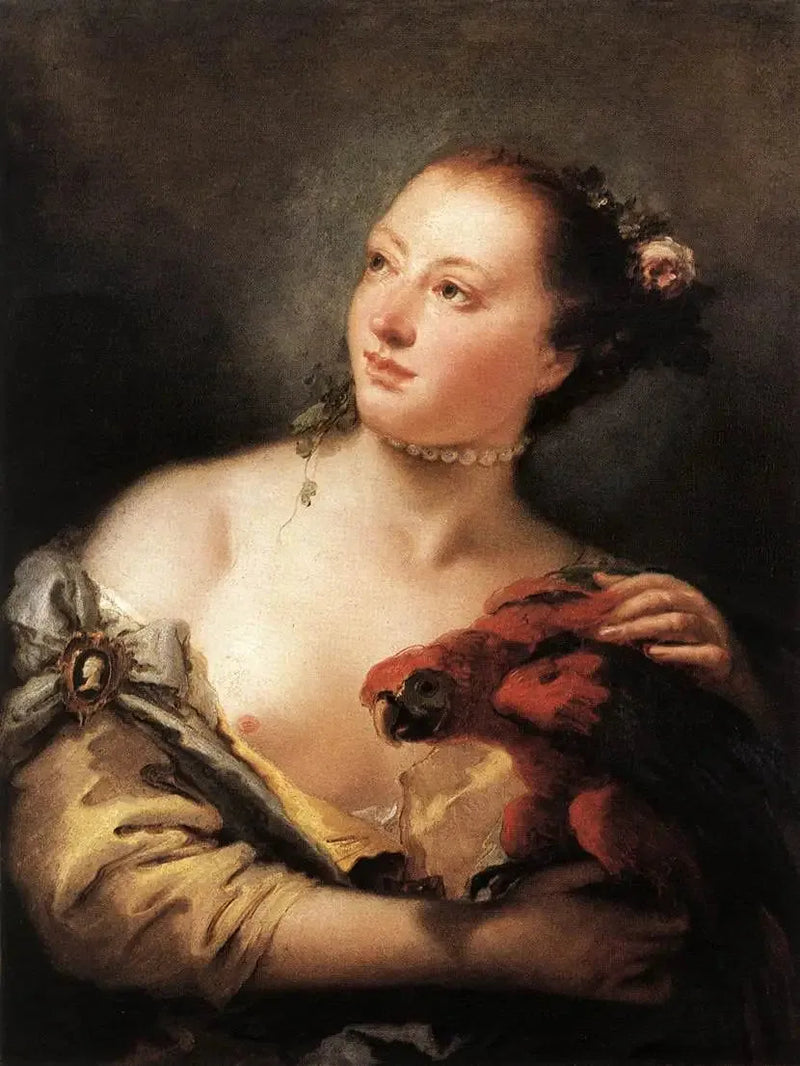 若い女性とオウム - ジョヴァンニ・バッティスタ・ティエポロ

Source:
Jeune femme au perroquet - Giovanni Battista Tiepolo
