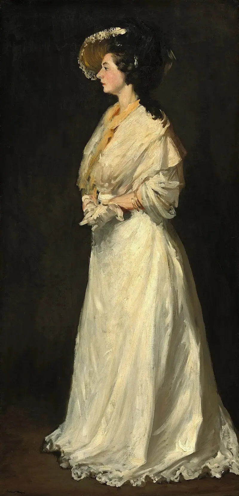 白い服の若い女性 - ロバート・ヘンリー

Source:
Jeune femme en blanc - Robert Henri
