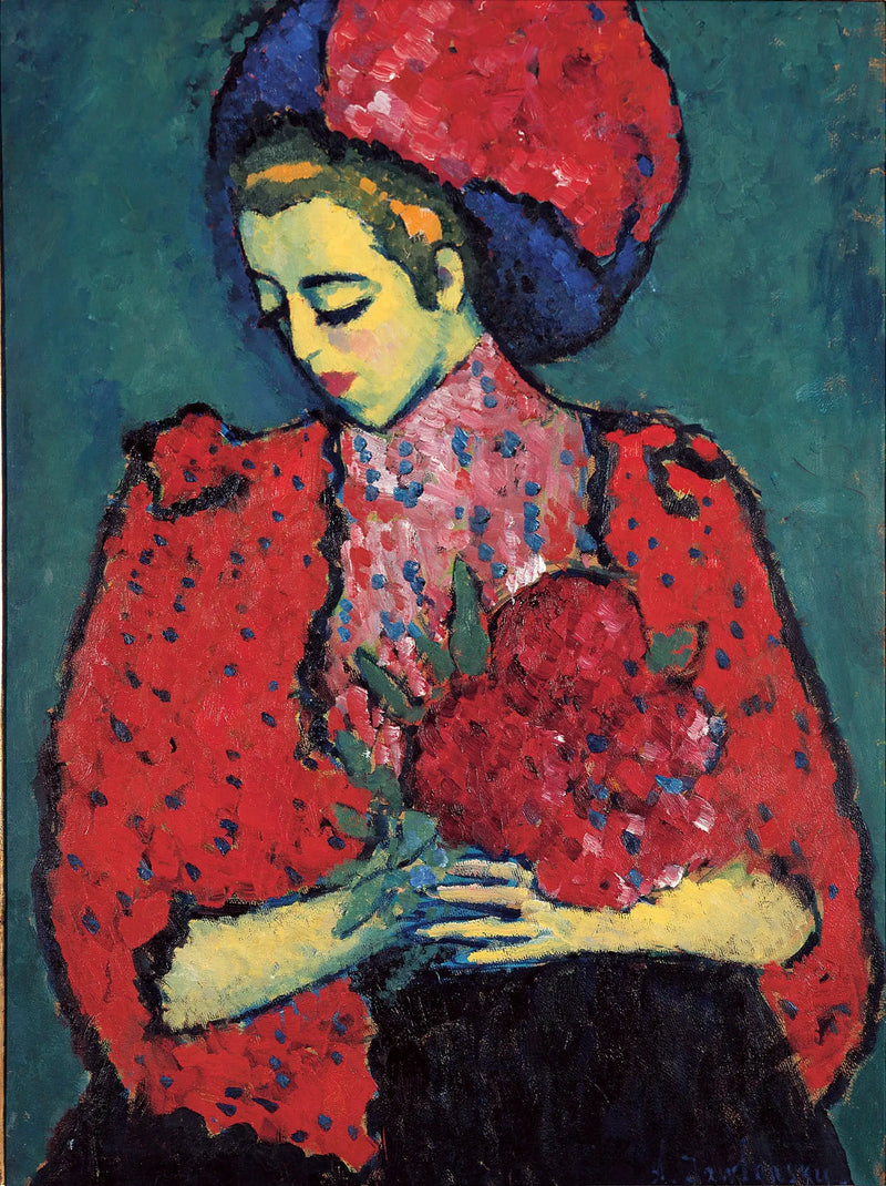 若い女性と牡丹 - アレクセイ・フォン・ヤウレンスキー

Source:
Jeune fille aux pivoines - Alexej von Jawlensky