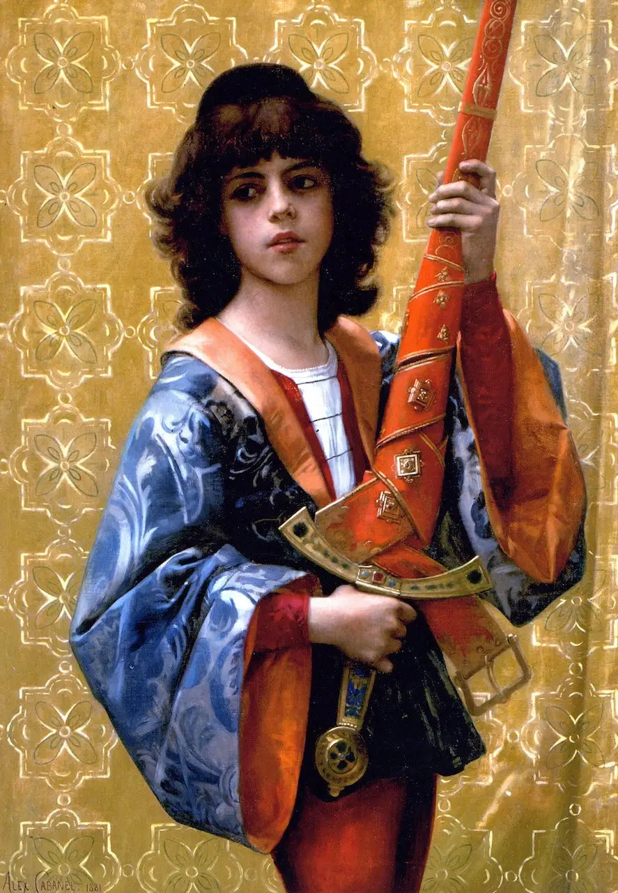 若い女性、フロレンティンの衣装を着たページ - アレクサンドル・カバネル

Source:
Jeune page en costume florentin - Alexandre Cabanel