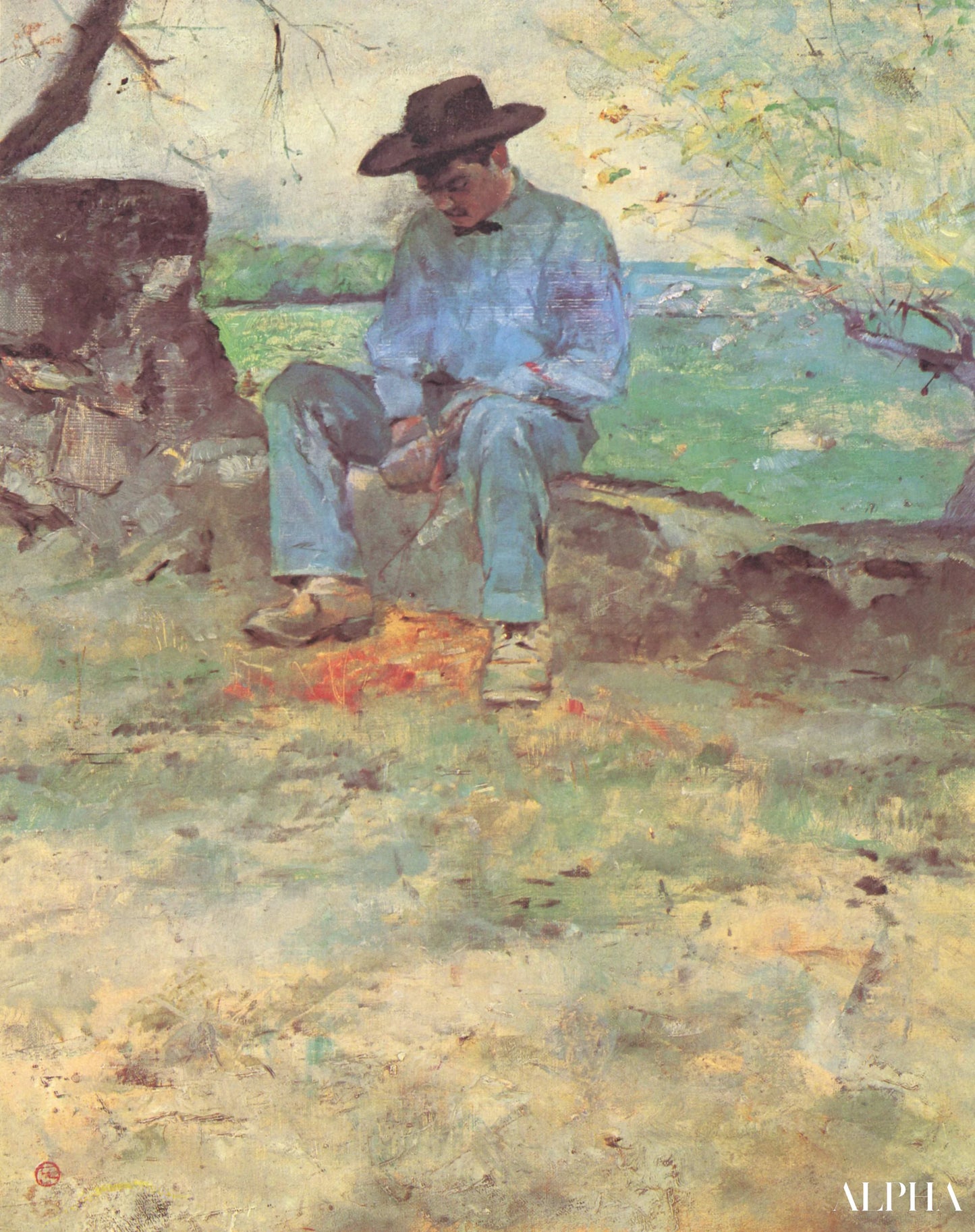 セレイランの若きルーティ - トゥールーズ＝ロートレック - 高級絵画および絵画の複製