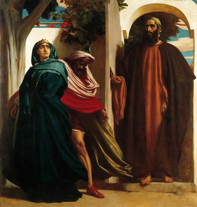 ジェザベルとアハブ - フレデリック・レイトン

Source:
Jézabel et Achab - Frederic Leighton