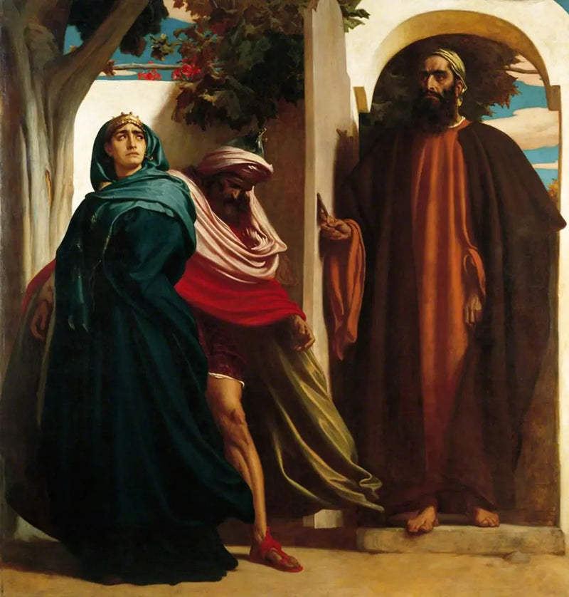 ジェザベルとアハブ - フレデリック・レイトン

Source:
Jézabel et Achab - Frederic Leighton