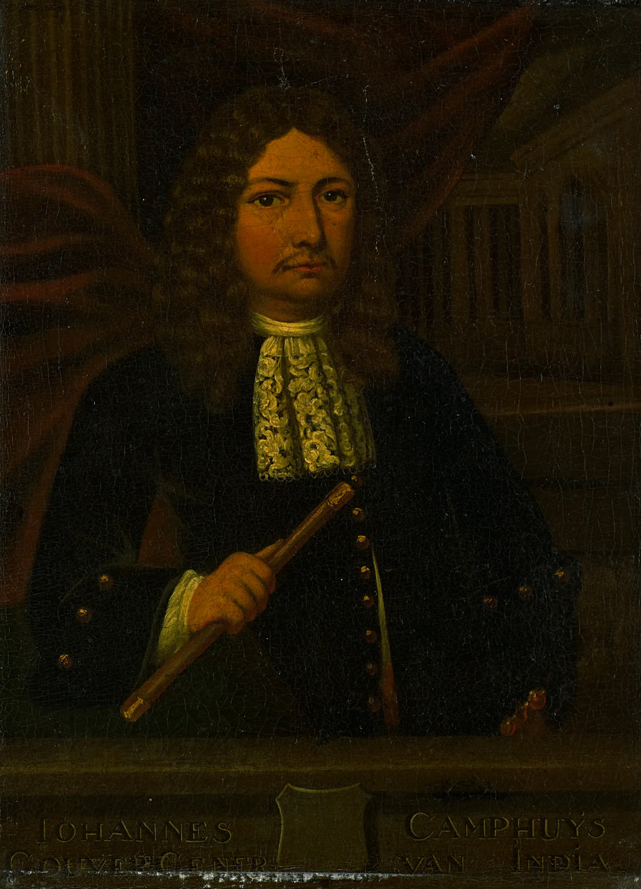 Johannes Camphuys (1634-95). Gouverneur général (1684-91) - Artiste inconnu du Rijksmuseum