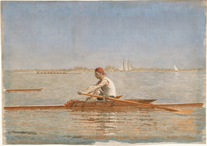 ジョン・ビグリンがスキフに乗る - トーマス・イーキンス

Source:
John Biglin dans un skiff - Thomas Eakins