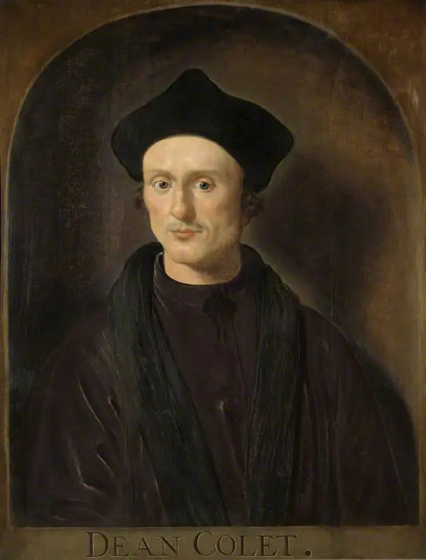 ジョン・コレット（1467–1519）、セントポール大聖堂長官（1504/1505–1519）、セントポール学校の創設者 - ハンス・ホルバイン・ジュニア
