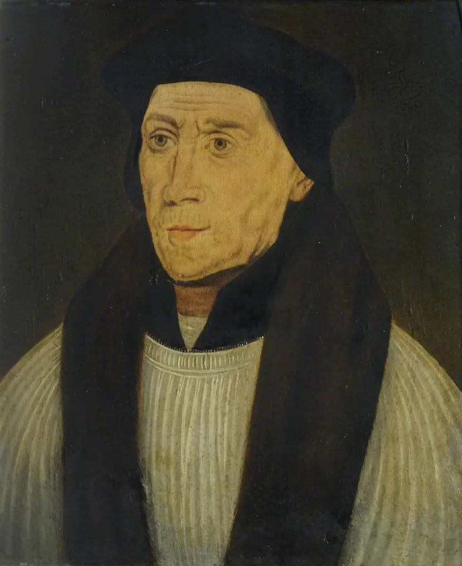 ジョン・フィッシャー（1459年–1535年）、ロチェスター司教、最初のレディ・マーガレット神学教授（1503年）、ローマカトリックの殉教者 - ハンス・ホルバイン・ル・ジュヌ
