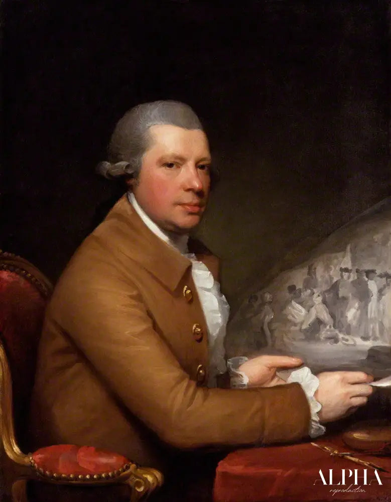 John Hall - Gilbert Stuart - Reproductions de tableaux et peintures haut de gamme