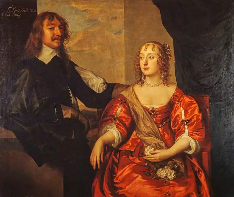 アルファレプリントの油彩絵画の複製品

Source:
John Hamilton, 1er baron Belhaven, décédé en 1679. Royaliste (avec son épouse, Margaret Hamilton) - Antoine van Dyck