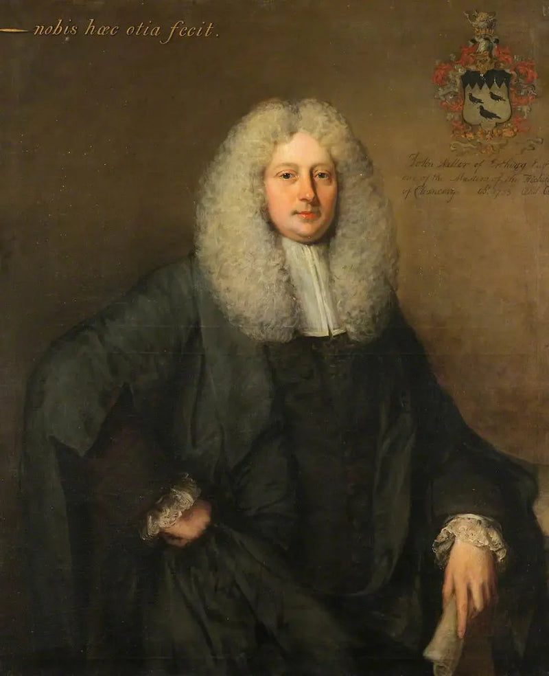 ジョン・メラー（1665-1733）、高等裁判所書記官の師匠 - トーマス・ゲインズバロー