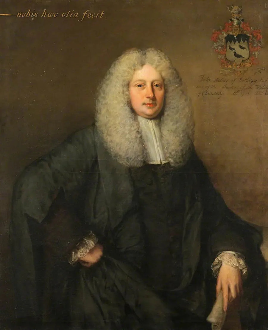 ジョン・メラー（1665-1733）、高等裁判所書記官の師匠 - トーマス・ゲインズバロー