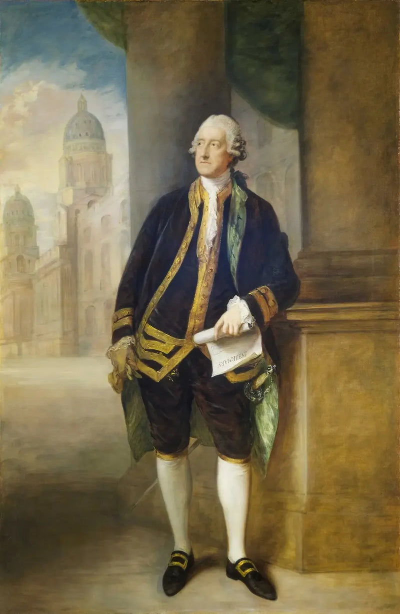 ジョン・モンタギュー、1718-1792、サンドイッチ伯爵、第1代海軍長官 - トーマス・ゲインズバロー