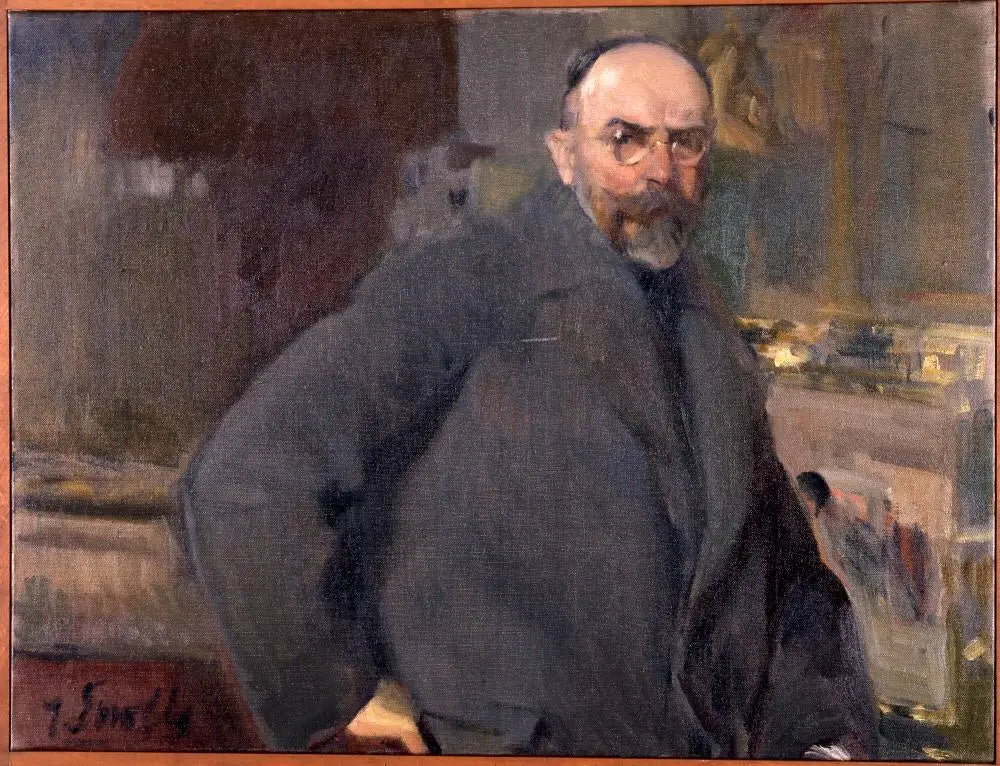 José Benlliure et Gil - Joaquín Sorolla image 1 reproduction artisanale de tableau