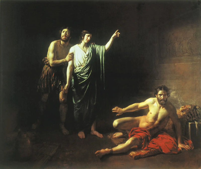 ジョセフは執事とパン屋の夢を解釈する - アレクサンドル・イワノフ

Source:
Joseph interprète les rêves du majordome et du boulanger - Alexandre Ivanov