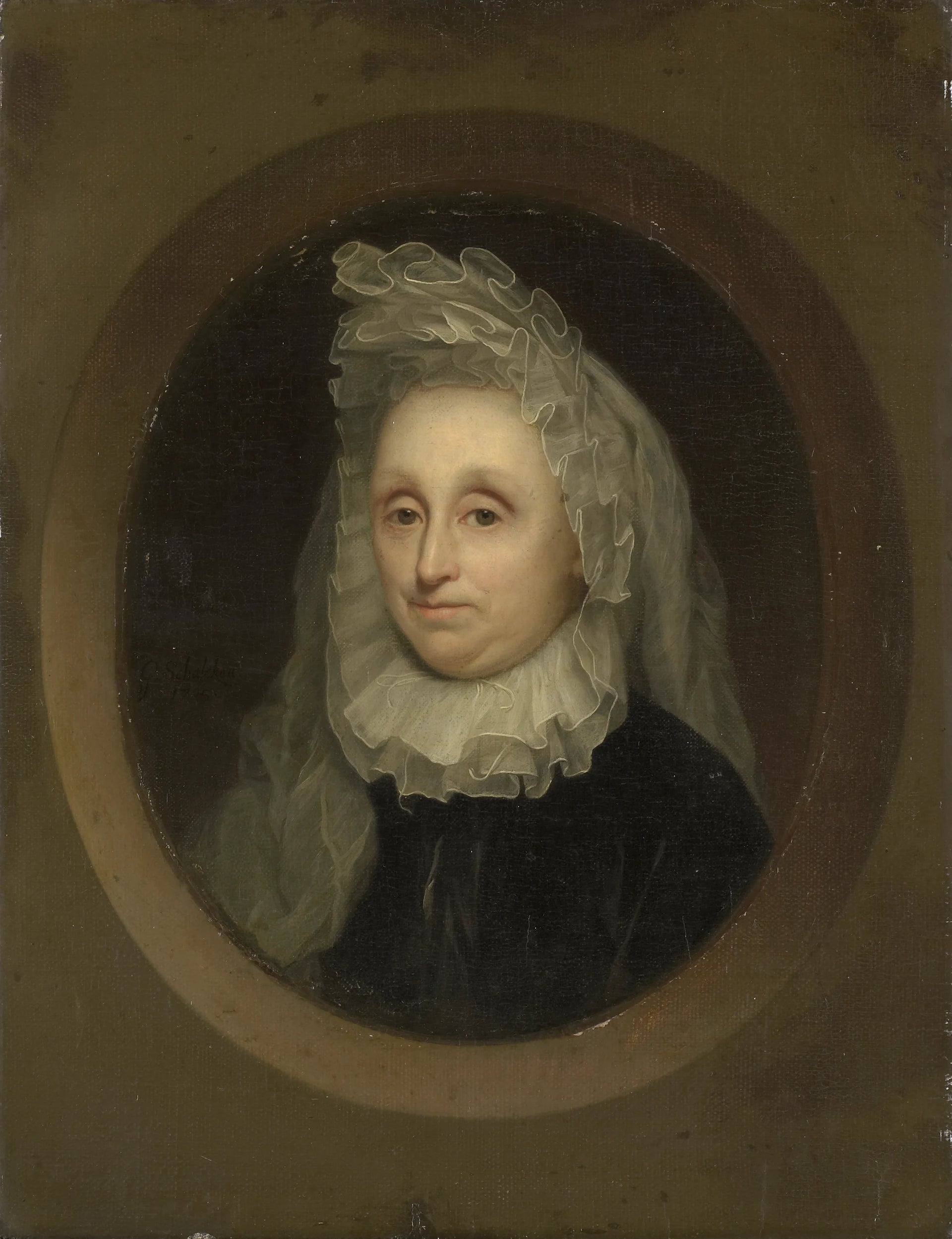 Josine Parduyn (1642-1718). Deuxième épouse d'Aernout van Citters - Godfried Schalken