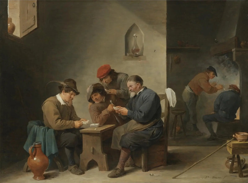 カードゲームの絵画 - デヴィッド・テニエール・ル・ジュヌ

Source:
Joueurs de cartes - David Teniers le Jeune