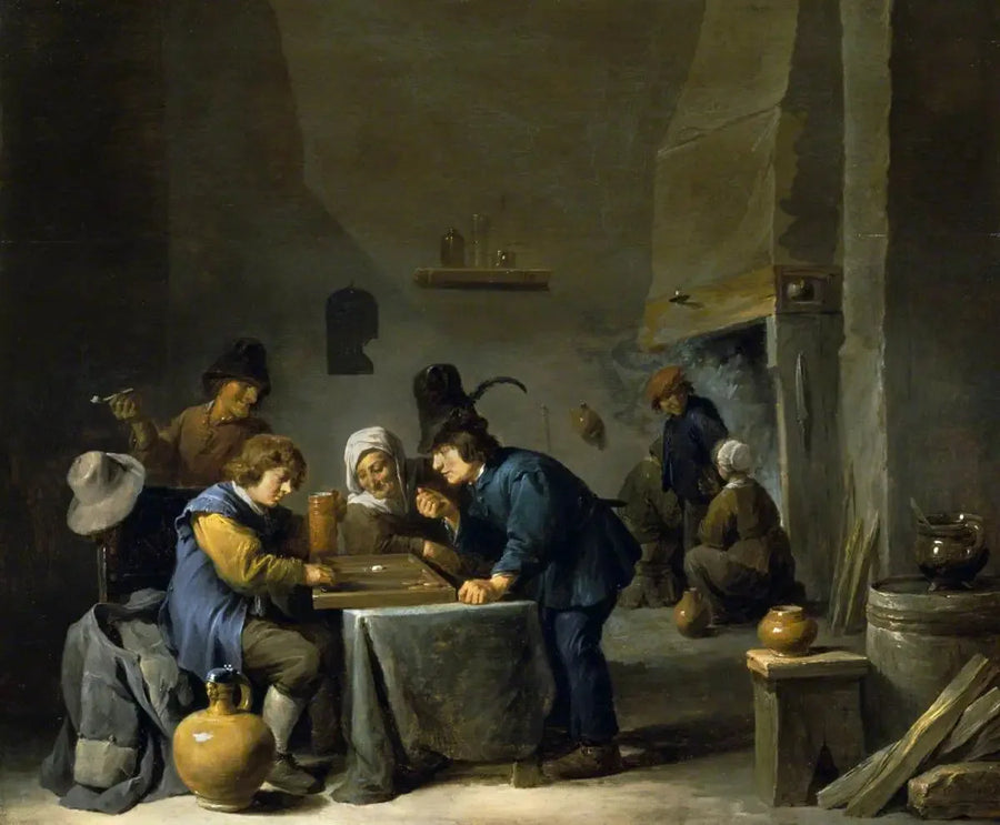 トリクトラックのプレイヤー - ダビッド・テニエール・ル・ジュヌ

Source:
Joueurs de Trictrac - David Teniers le Jeune