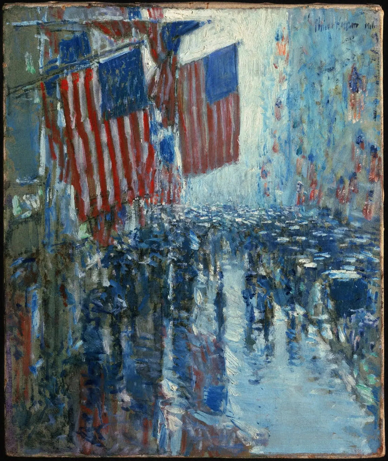 雨の日、5番街 - チルド・ハッサム

Source:
Jour de pluie, Cinquième Avenue - Childe Hassam