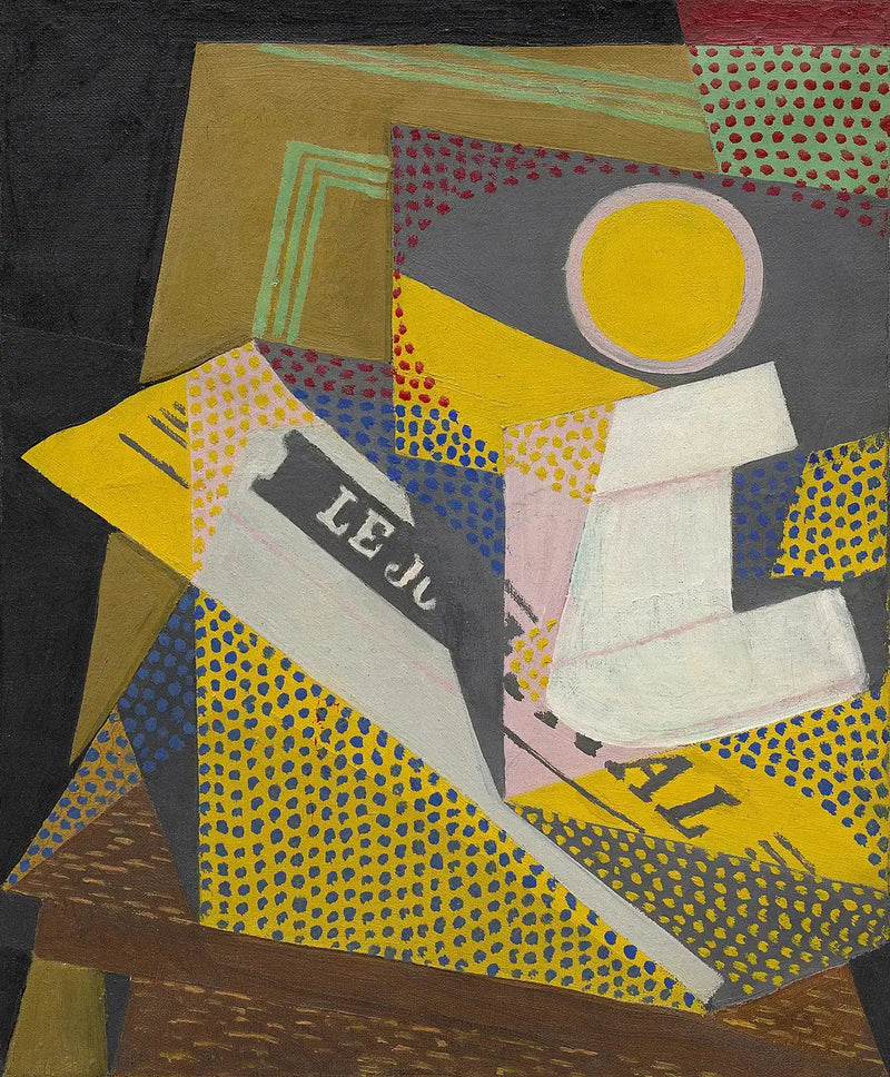 ジャルナルとフルーツ皿 - フアン・グリス

Source:
Journal et plat de fruits - Juan Gris
