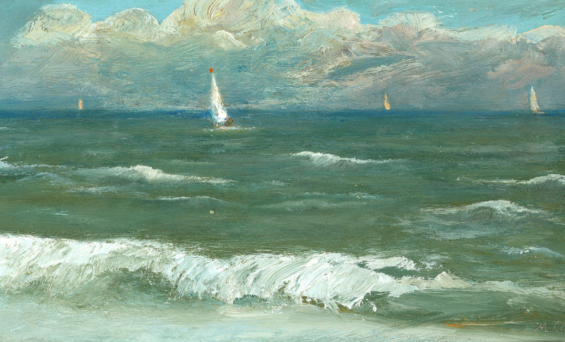 Journée d'été à la mer à Skagen. - Michael Peter Ancher