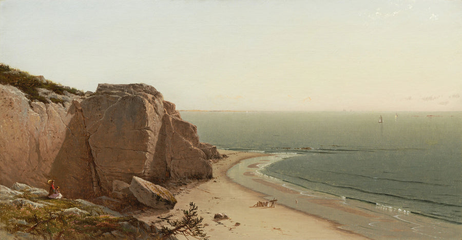 Une journée tranquille près de Manchester - Alfred Thompson Bricher