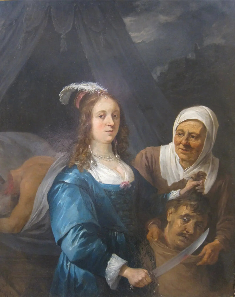ユディットとホロフェルネスの頭部 - デイヴィッド・テニエール・ル・ジュヌ

Source:
Judith avec la tête d'Holopherne - David Teniers le Jeune