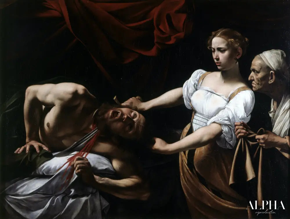 Judith et Holopherne - Caravage - Reproductions de tableaux et peintures haut de gamme