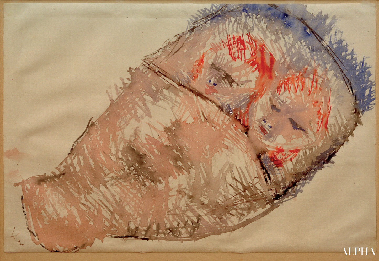 双子, 1933 - Paul Klee - 高級絵画および絵画の複製