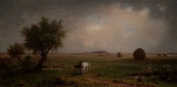 馬と子馬が湿地にいる風景 - マーティン・ジョンソン・ヒード

Source:
Jument et Poulain dans un marais - Martin Johnson Heade