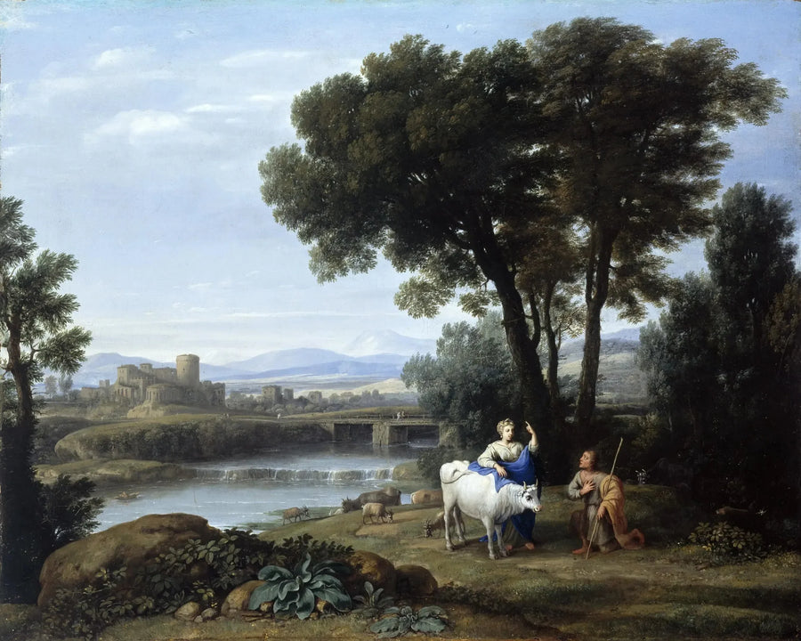 ジュノンはアイをアルゴスの世話に任せる - クロード・ロラン

Source:
Junon confie Io aux soins d'Argus - Claude Lorrain