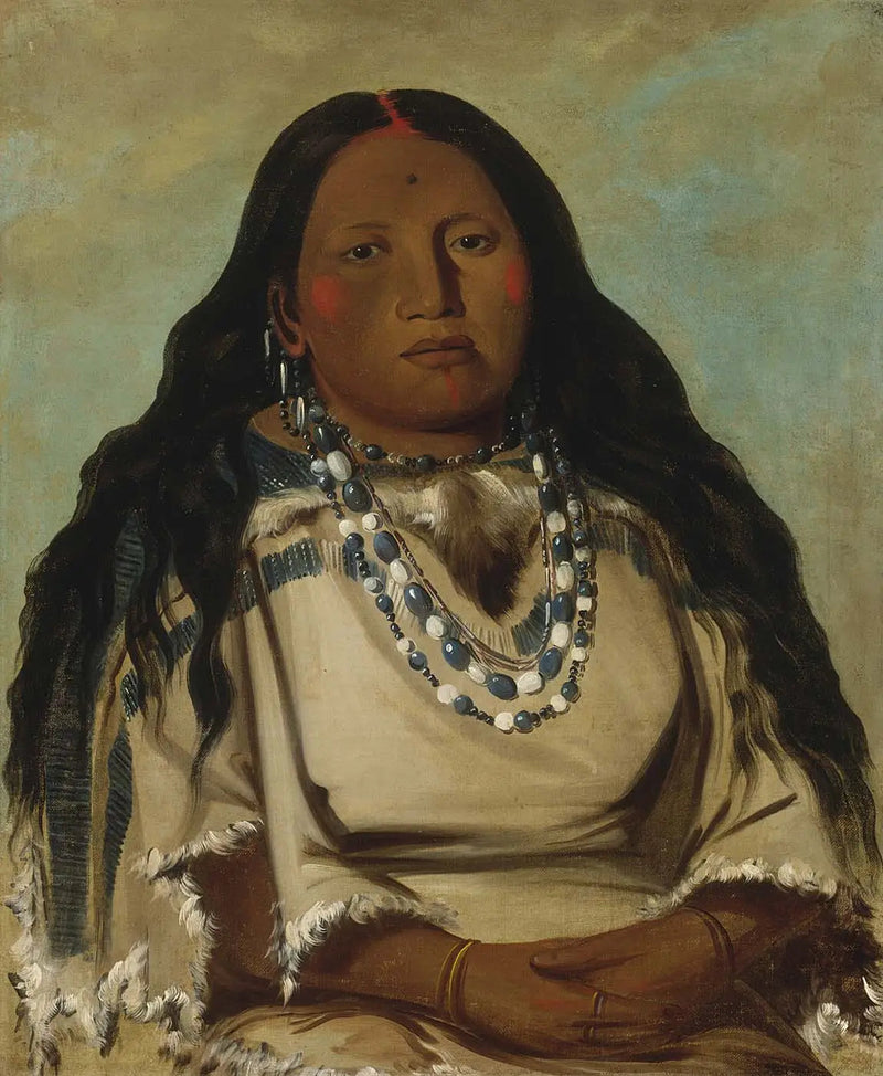 カービック、双子、血まみれの手の妻 - ジョージ・キャトリン

Source:
Kah-béck-a, la jumelle, épouse de la main sanglante - George Catlin