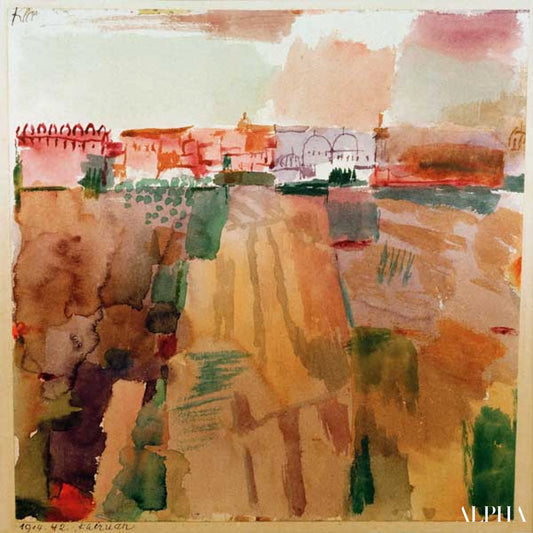 Kairouan - Paul Klee - Reproductions de tableaux et peintures haut de gamme