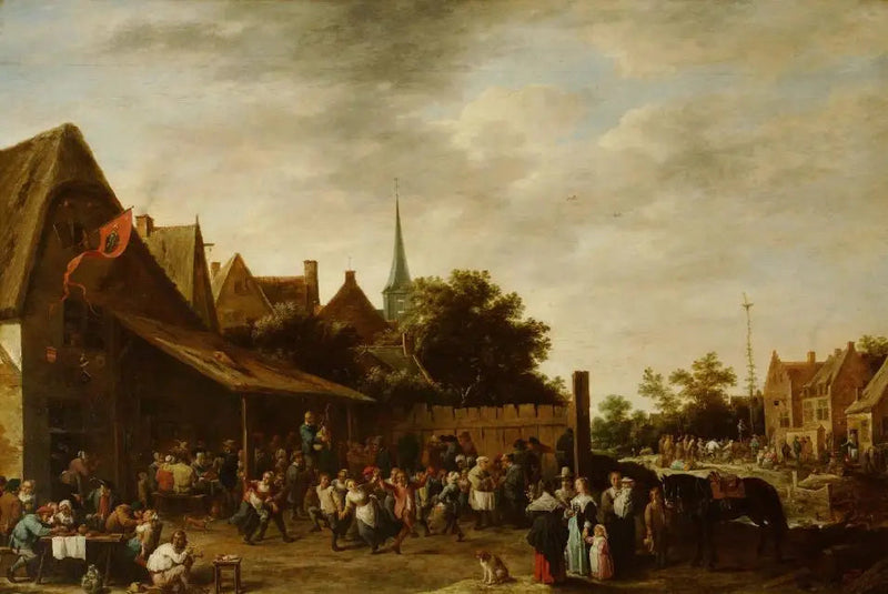 宿屋の前の祭り - デイヴィッド・テニエール・ル・ジュヌ

Source:
Kermis devant une auberge - David Teniers le Jeune