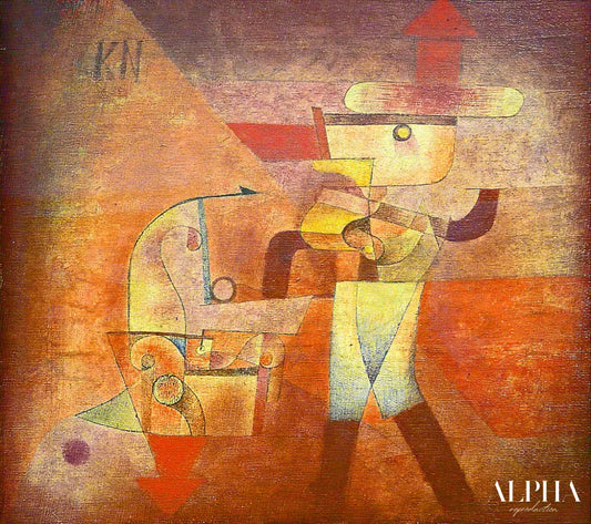 KN le forgeron - Paul Klee - Reproductions de tableaux et peintures haut de gamme