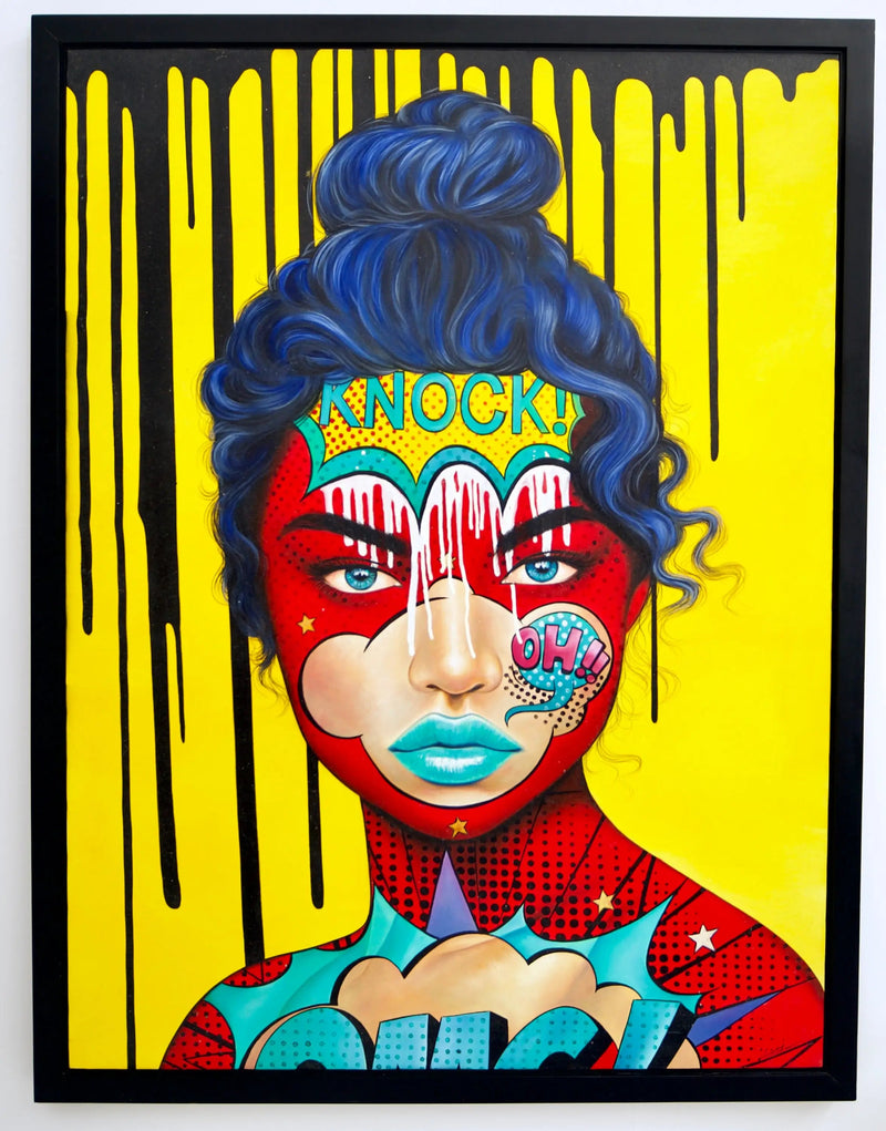 ノック！ポップアート | 90×120センチ