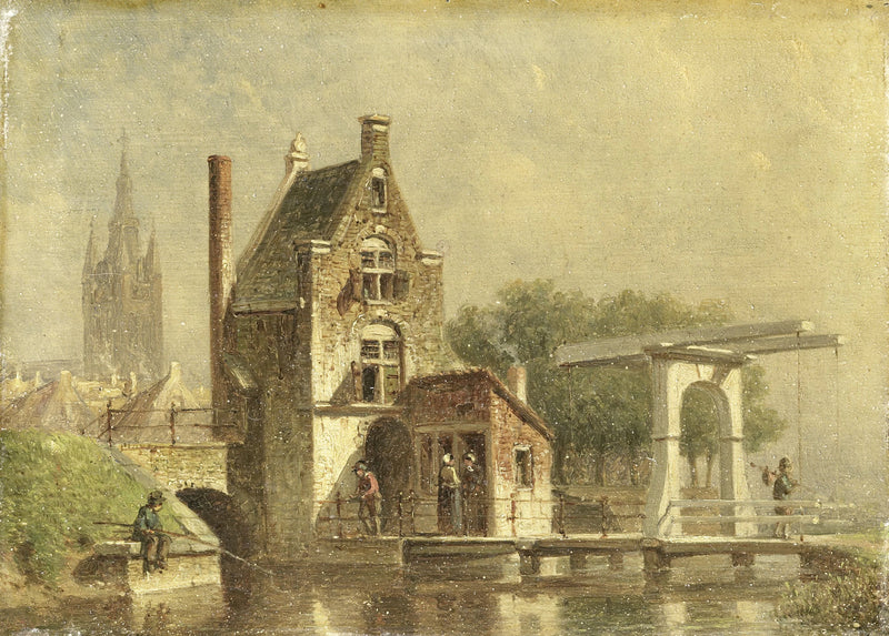 Le Koepoort à Delft - Petrus Gerardus Vertin