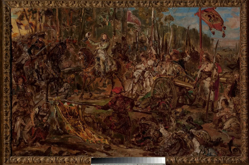 ラズワイチェのコシチュシュコ、スケッチ - ヤン・マテイコ

Source:
Kościuszko à Racławice, croquis - Jan Matejko