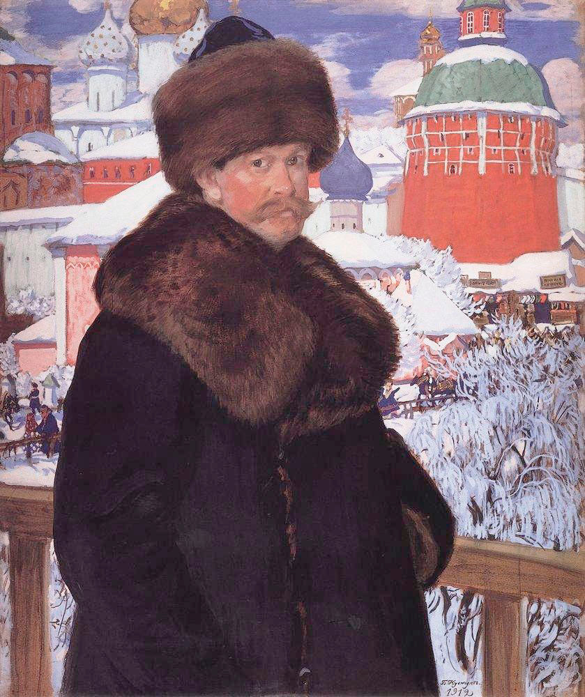 Autoportrait - Boris Koustodiev