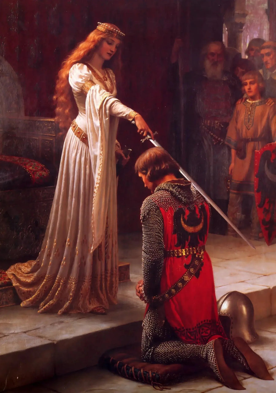 騎士見習い - エドマンド・ブレア・レイトン

Source:
L'Adoubement - Edmund Blair Leighton