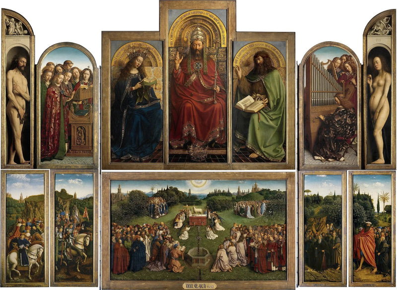神秘の子羊 - ヤン・ヴァン・アイーク

Source:
L'Agneau mystique - Jan van Eyck