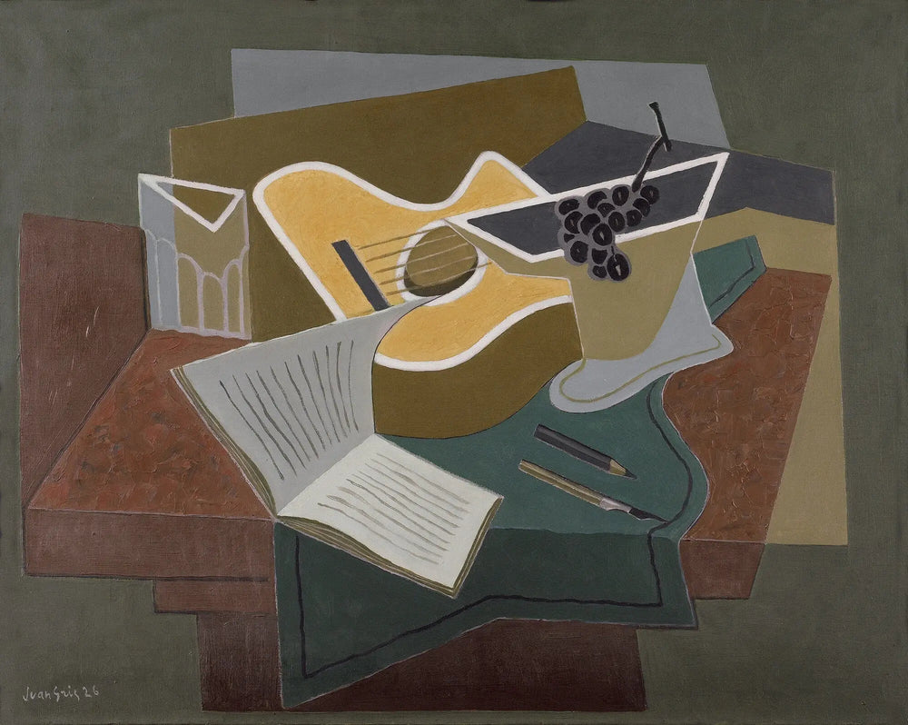 L'album - Juan Gris image 1 tableau peint à l’huile sur toile