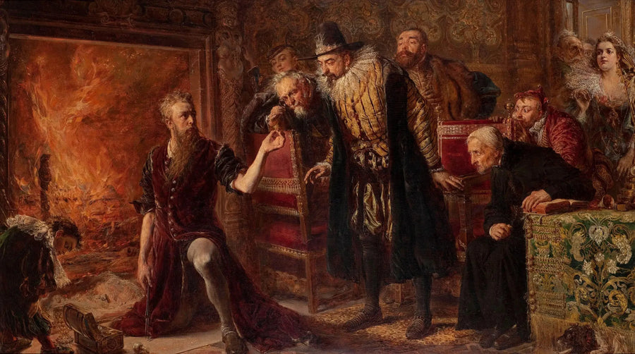 錬金術師 センディヴォギウス - ヤン・マテイコ

Source:
L'alchimiste Sendivogius - Jan Matejko